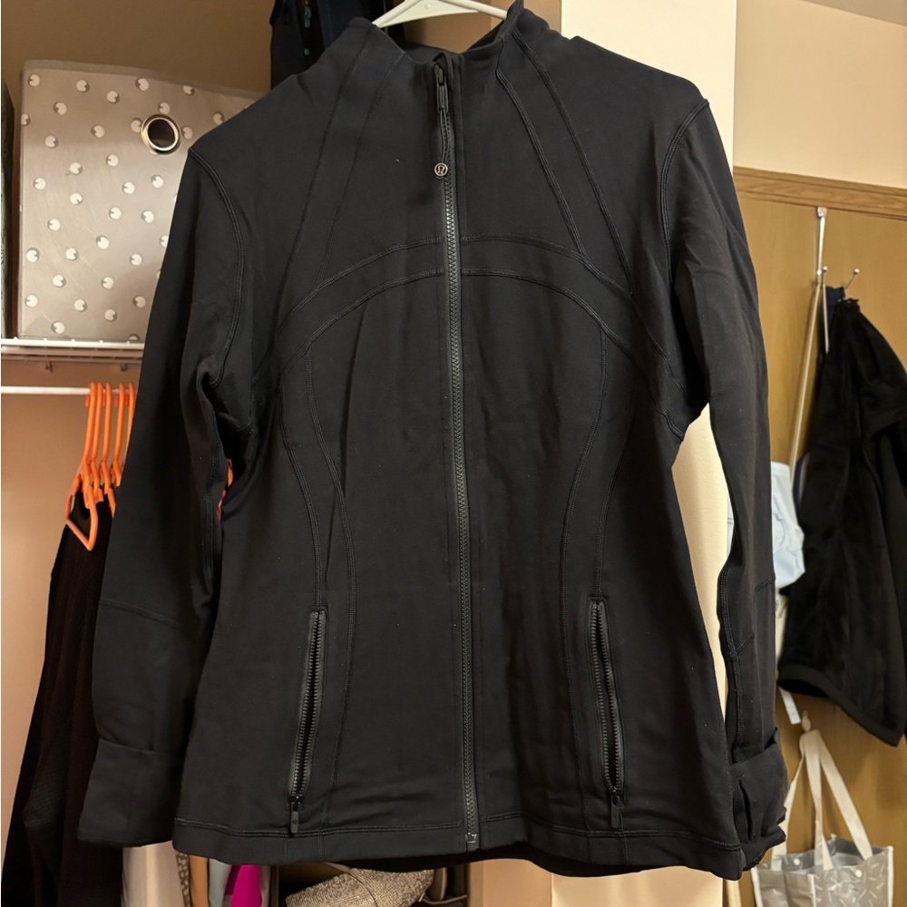 Black Lululemon define jacket size 12